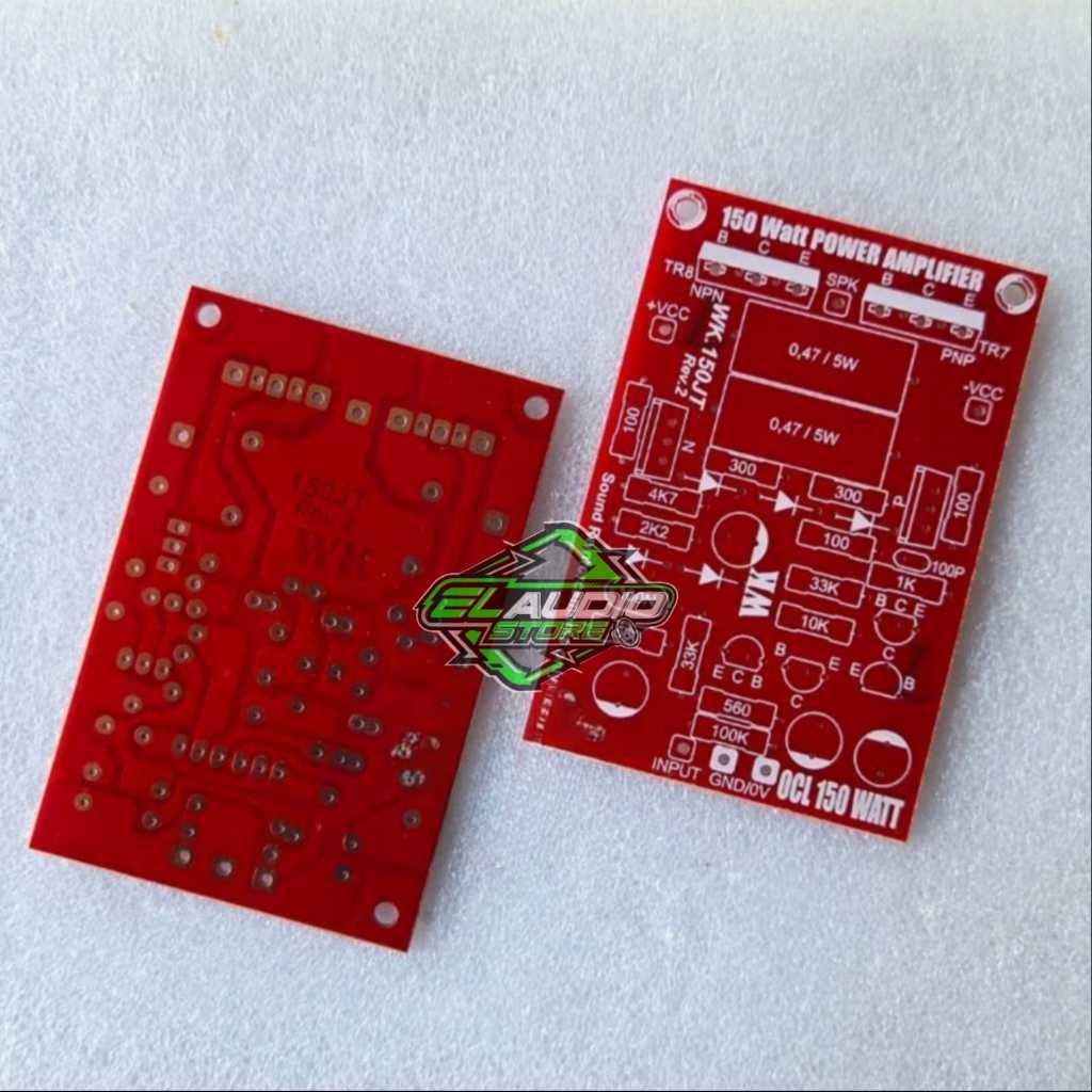 PCB Driver Power OCL 150Watt Mono 150Watt