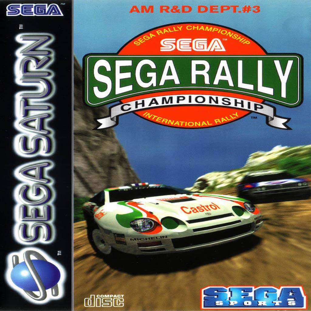 Kaset Sega Saturn Sega Rally Championship Homemade