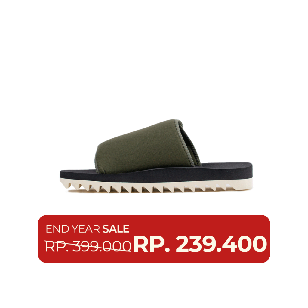 Vincencio - Ebisu - Green / Off | Sandal Traveling Pria | Sandal Traveling Wanita