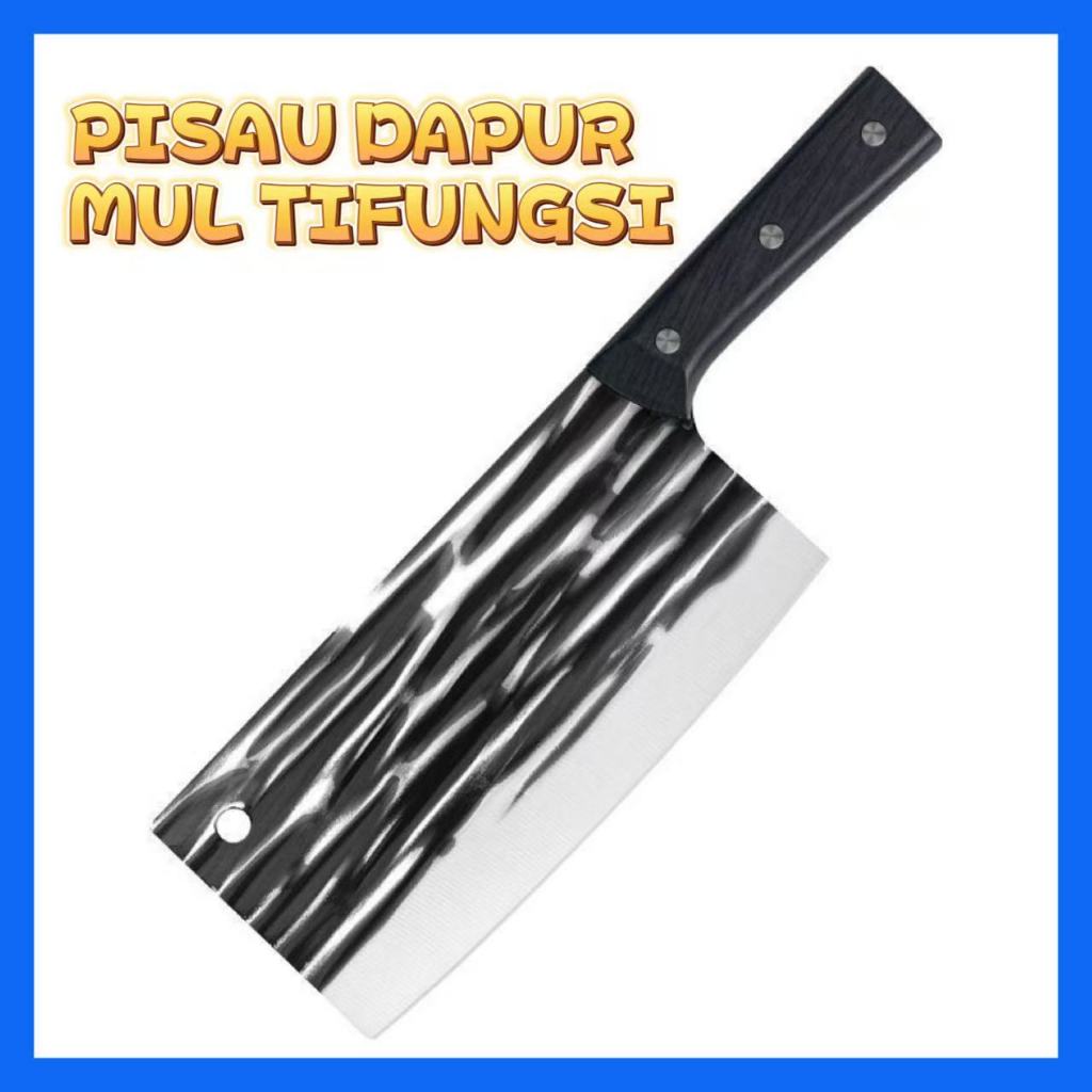 Pisau dapur, pisau dapur, peralatan rumah tangga, peralatan rumah tangga dapur, pisau dapur serbagun