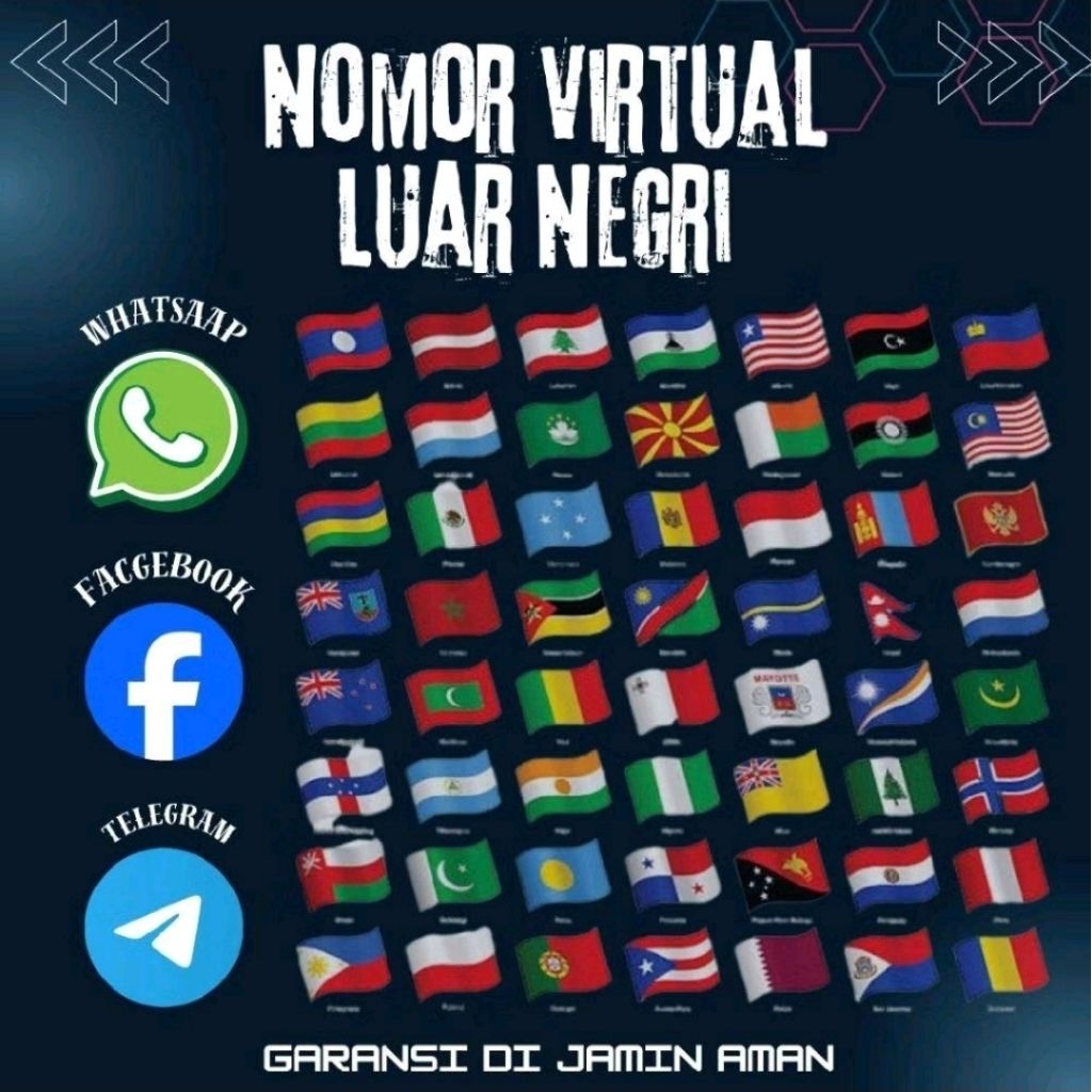 Nomor Virtual Luar Negeri