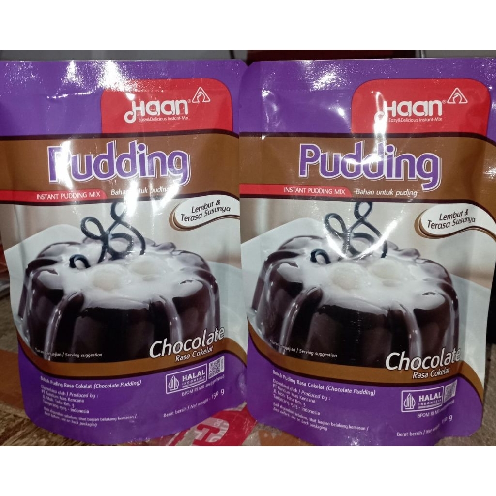 HAAN PUDING COKLAT 130 G