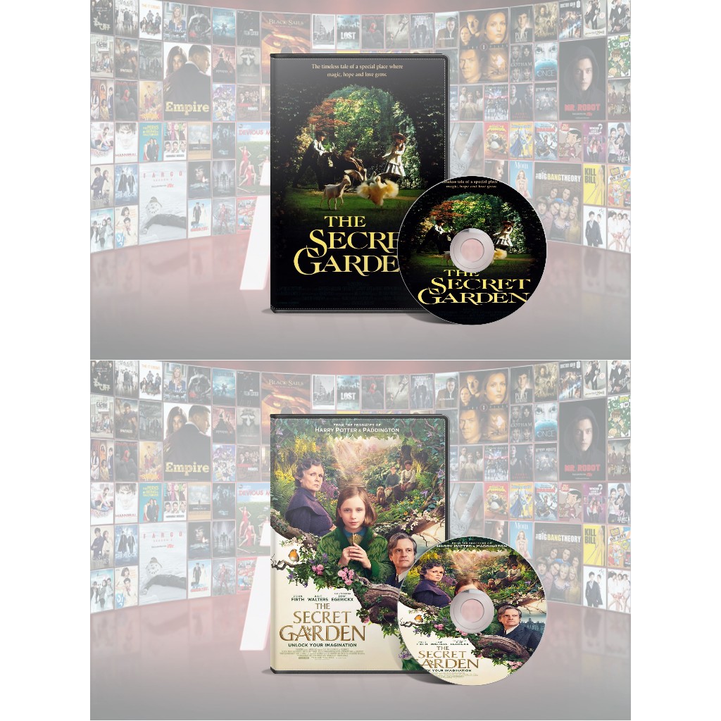 DVD The Secret Garden (1993) + DVD The Secret Garden (2020)
