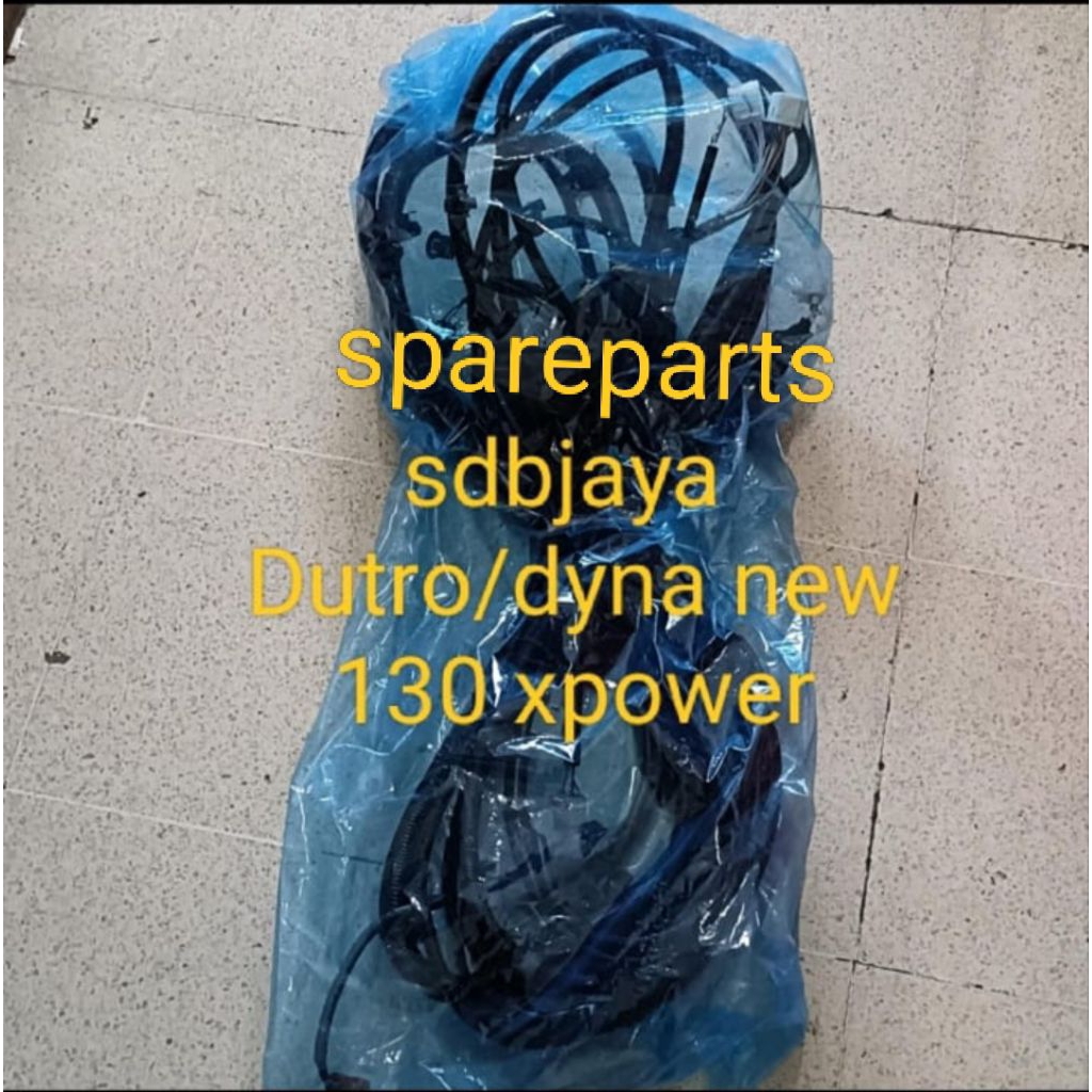 wire kabel bodi body engine mesin depan n belakang lampu stop Dyna saurus Hino Dutro new xpower 2016