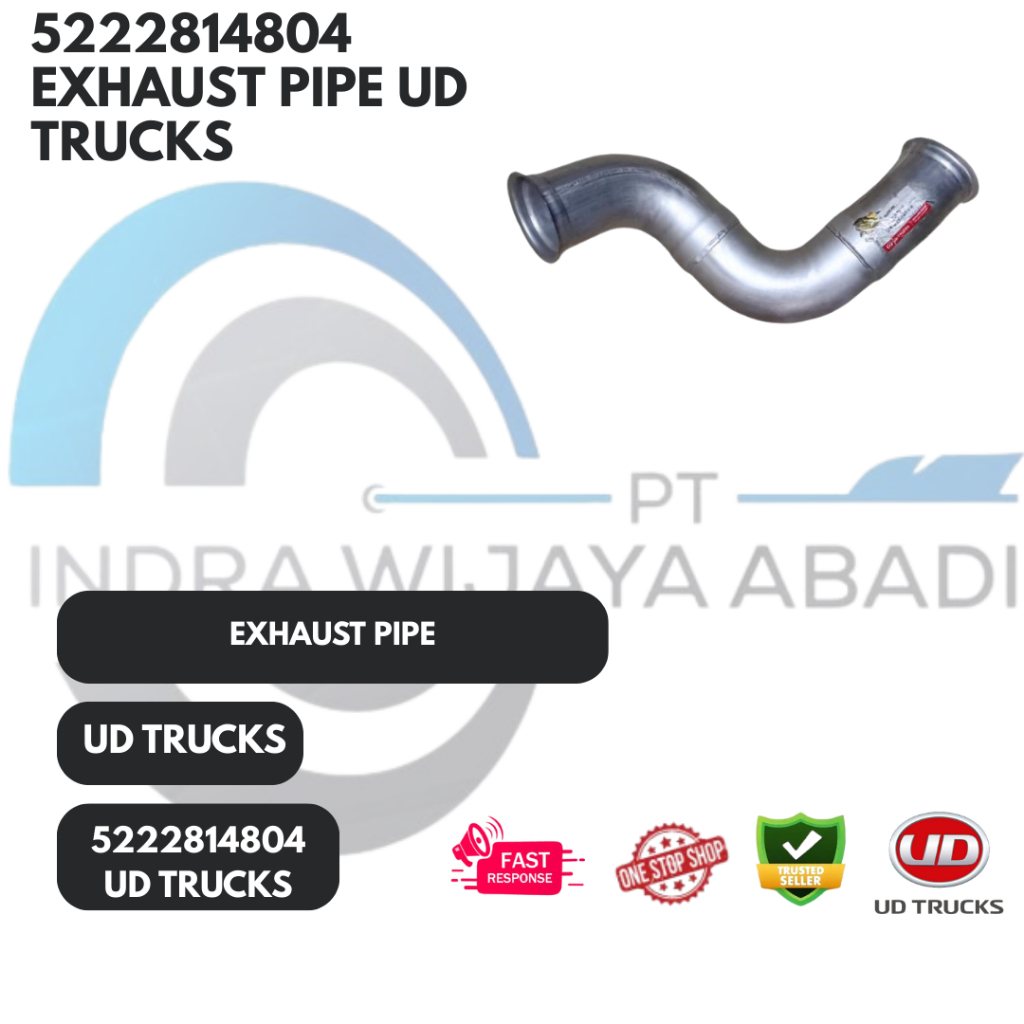 5222814804 EXHAUST PIPE UD TRUCKS