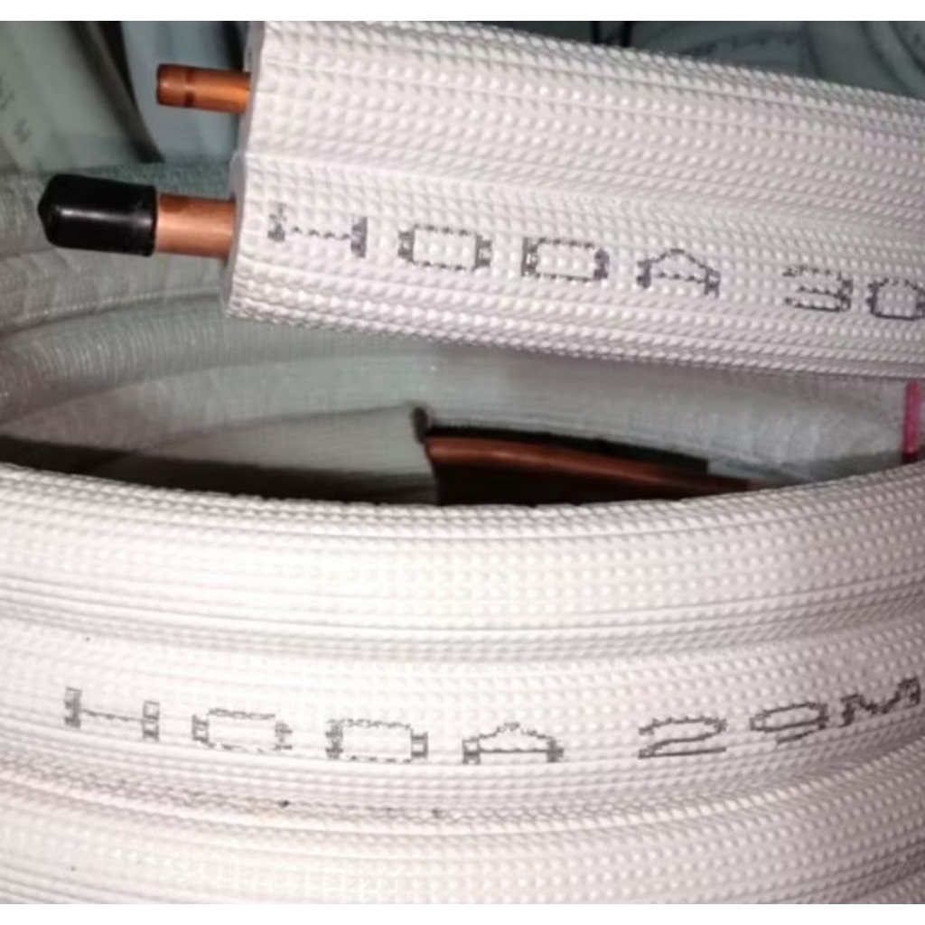 PIPA AC 0,6MM TEBAL MERK HODA UNTUK SEMUA JENIS AC  ORIGINAL  PER METER