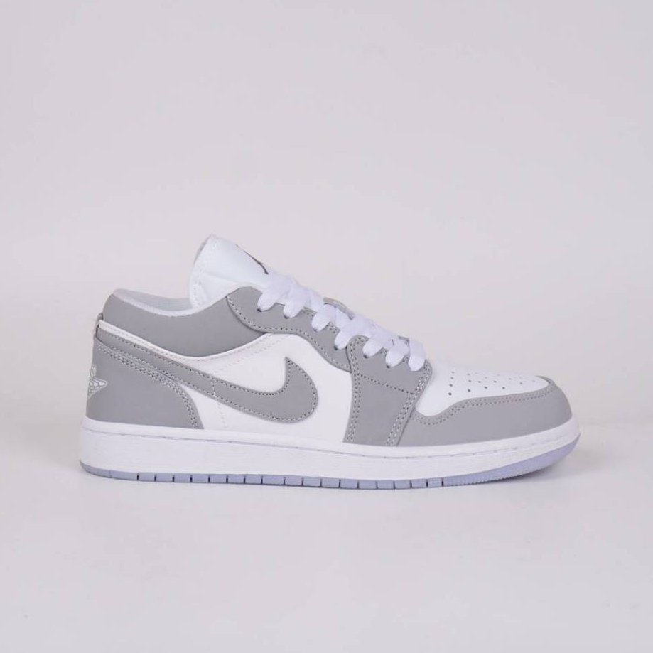 PERV SNEAKERS NK AIR JORDAN 1 LOW WHITE WOLF GREY
