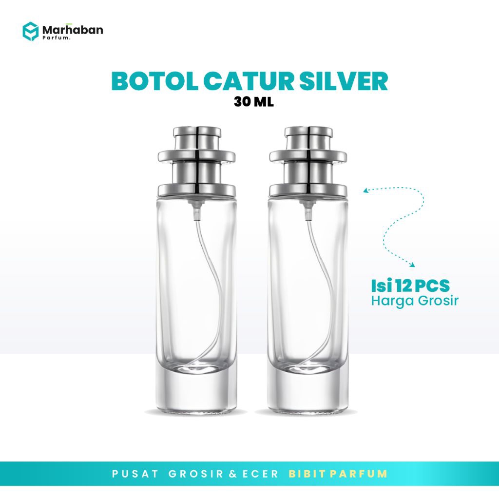 Botol Parfum Catur 30ml / Botol Parfum Thailand 30ml / Botol Parfum Catur Thailand 30ml