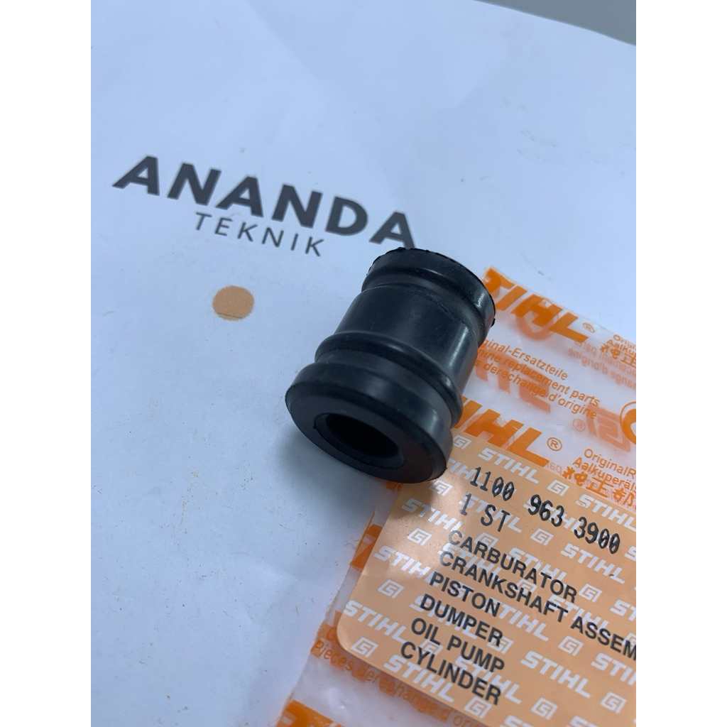 KARET DAMPER SENSO MS170 180 DAMPER BODY GERGAJI MESIN MS 170 180 STIHL PART OF CHAINSAW ORIGINALE G