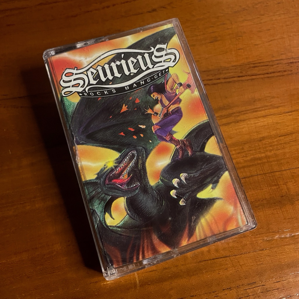 kaset pita seurieus rocks bang-get (preloved)