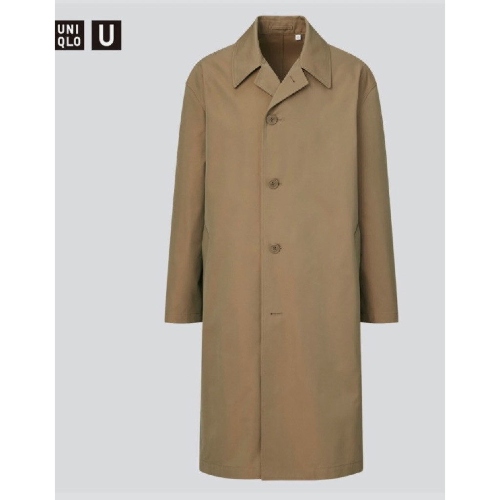 Coat Uniqlo (Coklat) / Coat Branded Uniqlo / Coat Branded