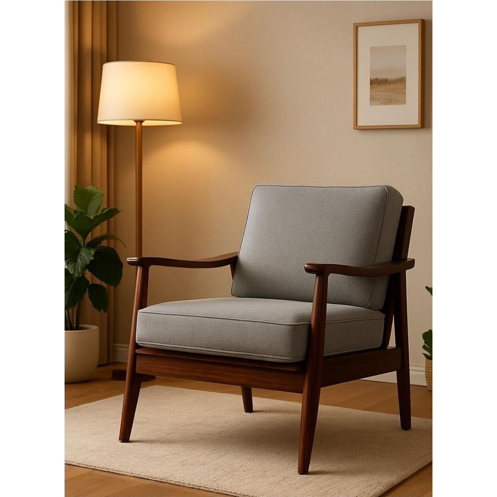 kursi sofa single kayu jati kursi single jati kursi sofa 1 seater