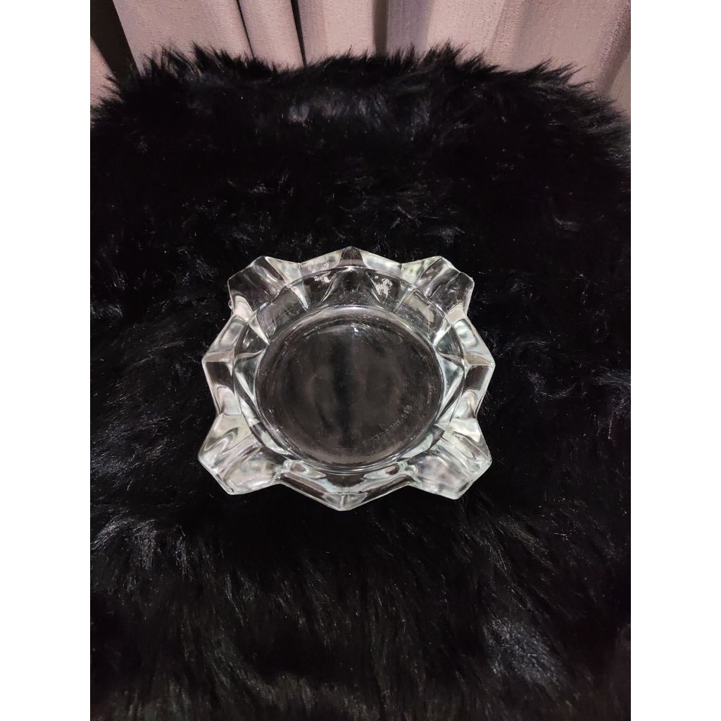 Asbak kaca || Asbak Motif Kaca Polos || Asbak Kristal