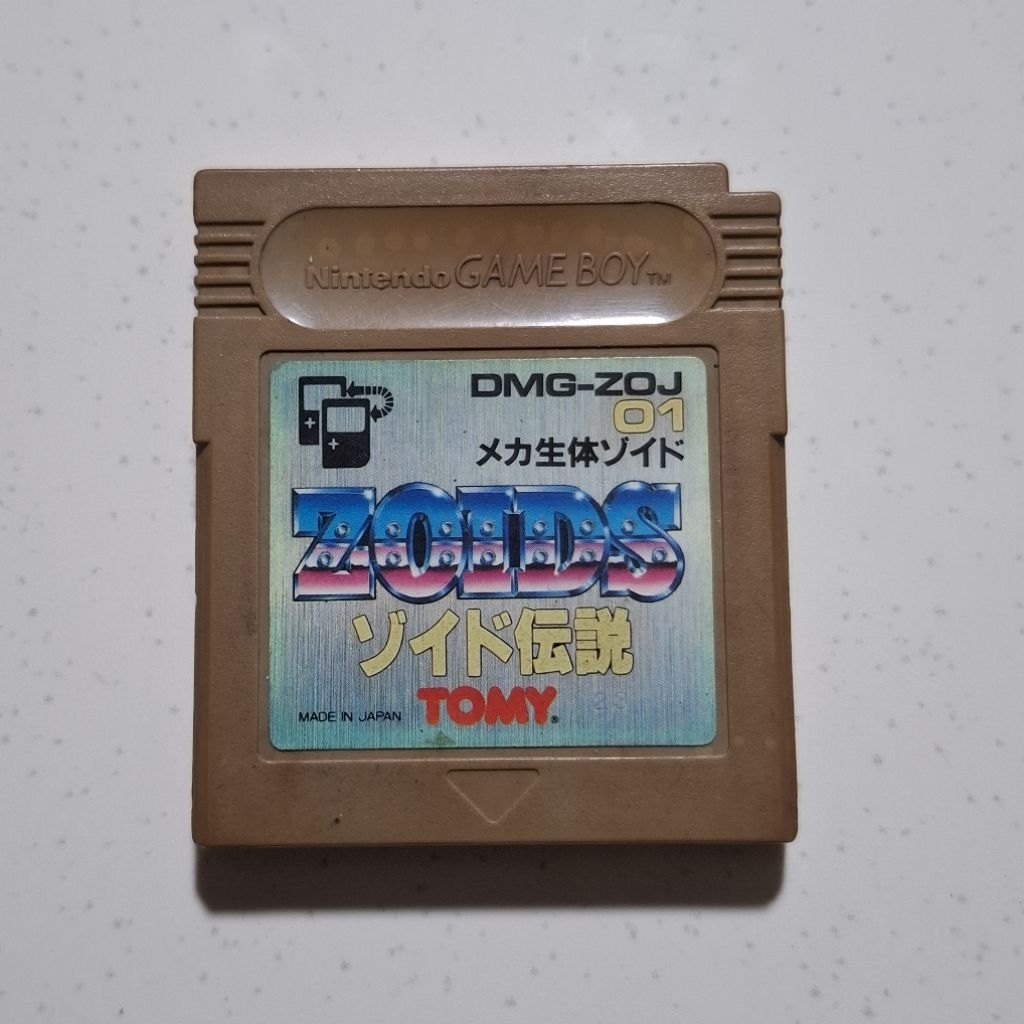 Kaset Gameboy GBC DMG Zoids Original Second