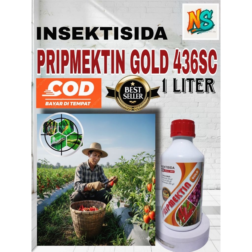PRIPMEKTIN GOLD 1 LITER INSEKTISIDA PALING AMPUH MENGATASI HAMA