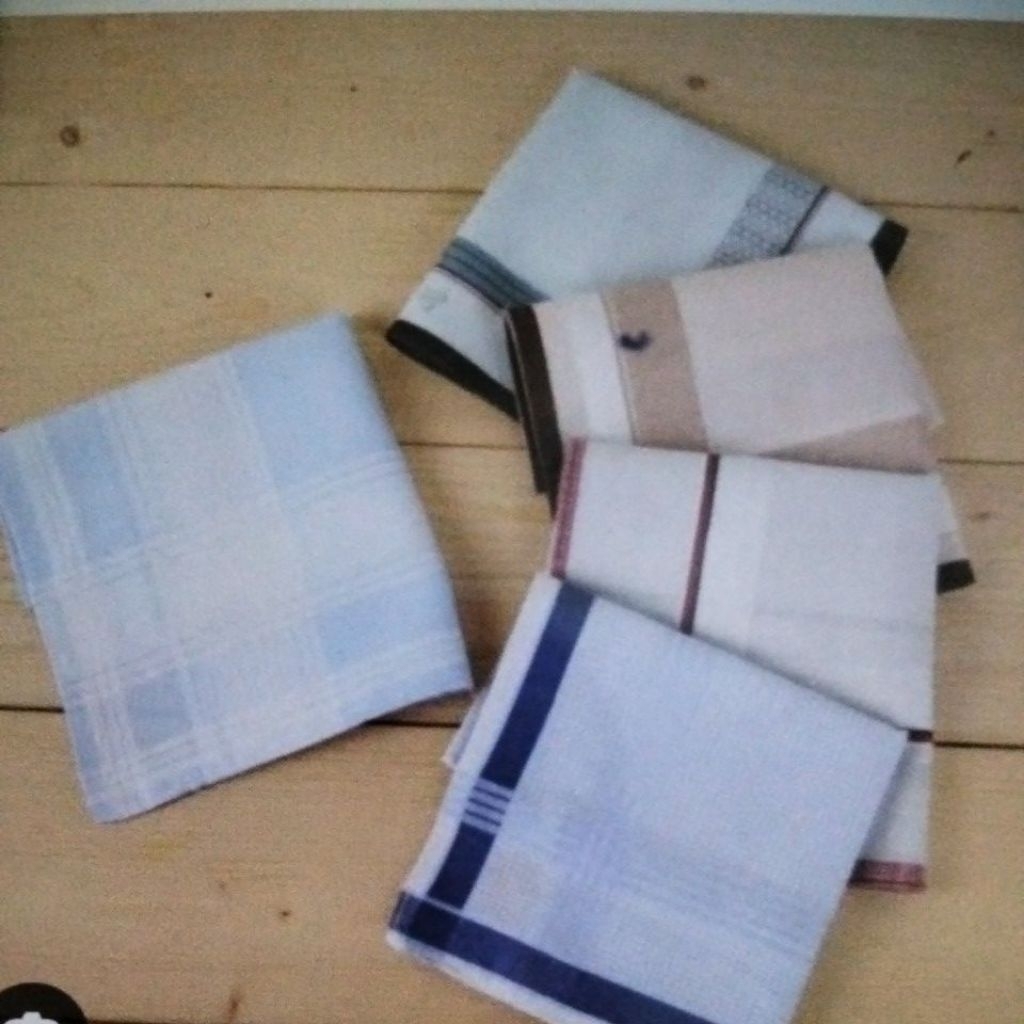 sapu tangan bahan katun