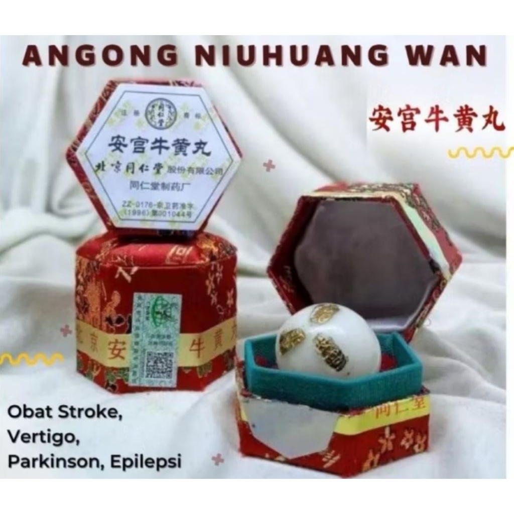 Angkung Niu Huang Wan ( Obat Stroke )
