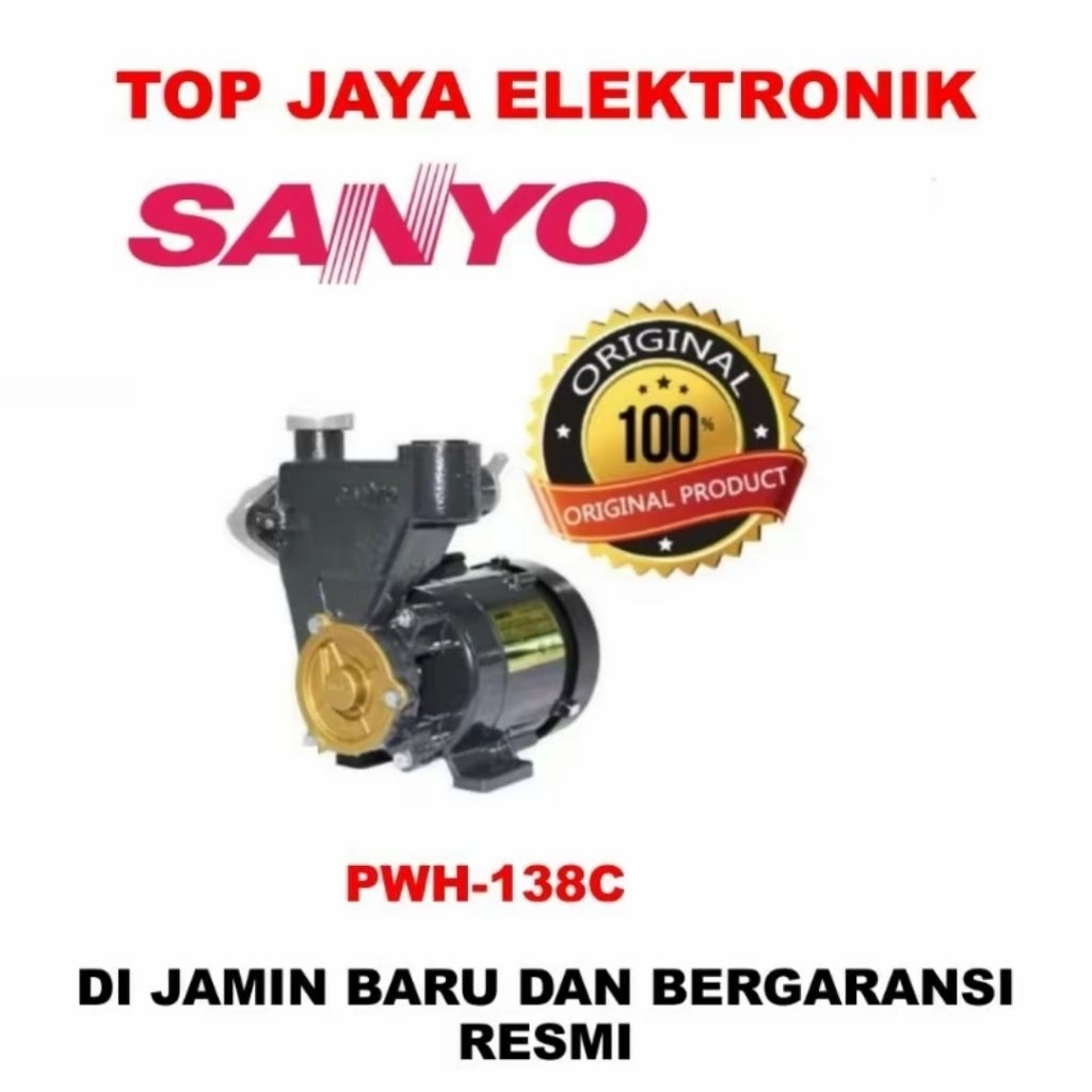 POMPA SANYO 138C SUMUR DANGKAL