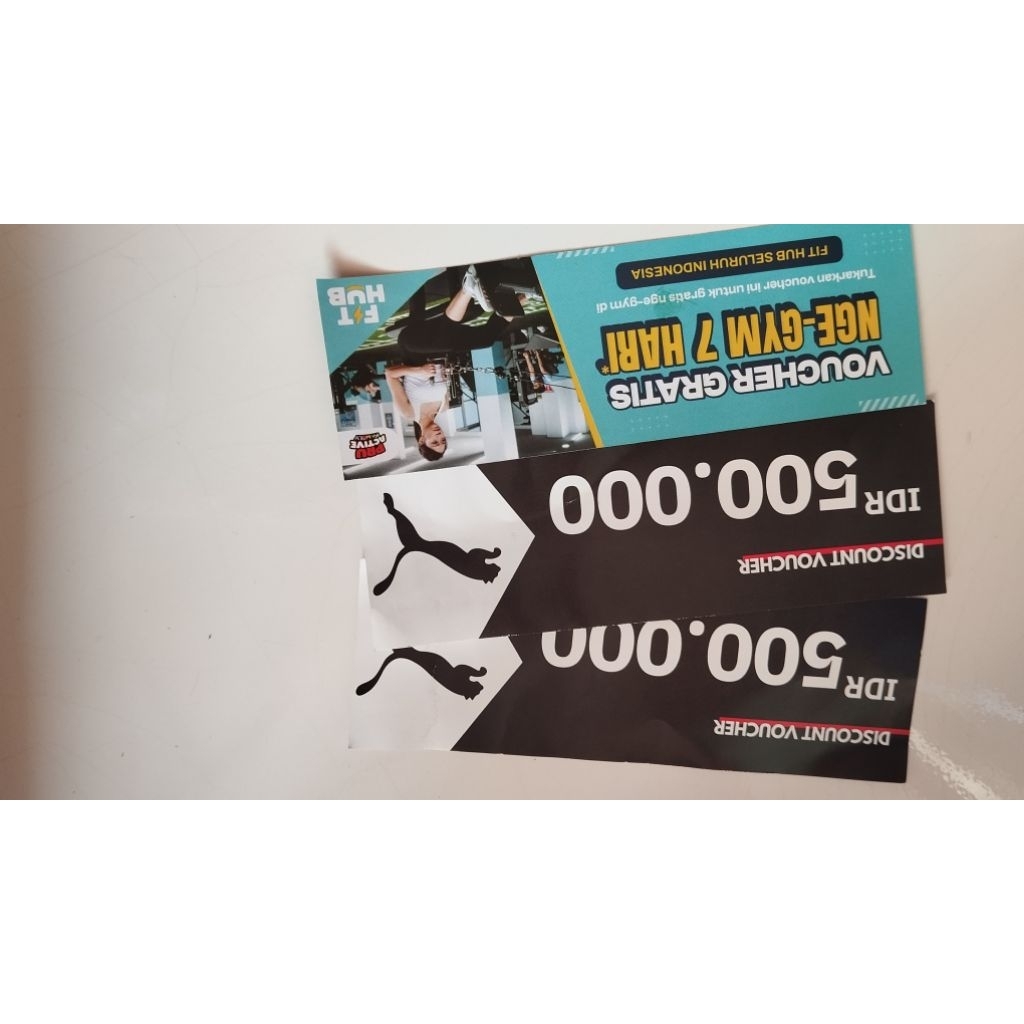 Free voucher fithub - Puma Voucher Senilai 1juta cuma 450k (2 voucher bisa di 1 resi belanja)