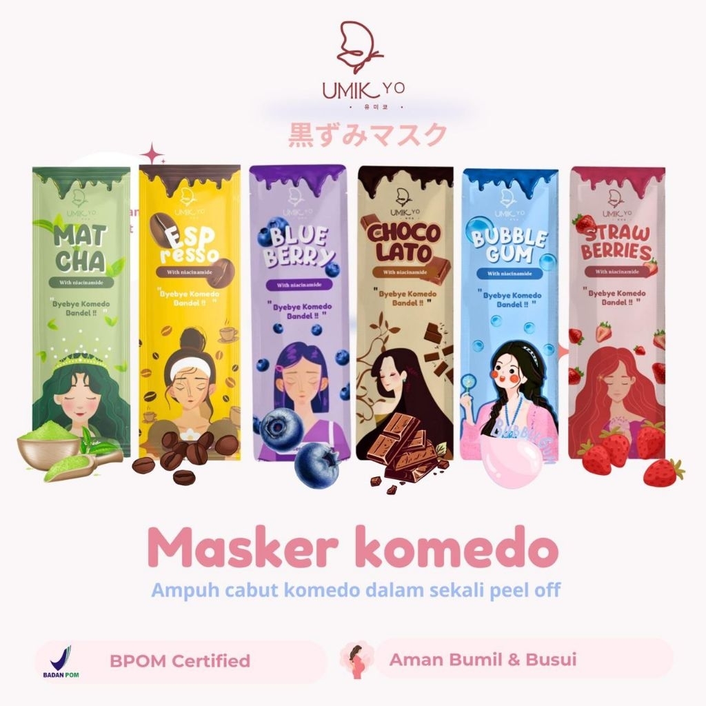 Masker komedo umikyo