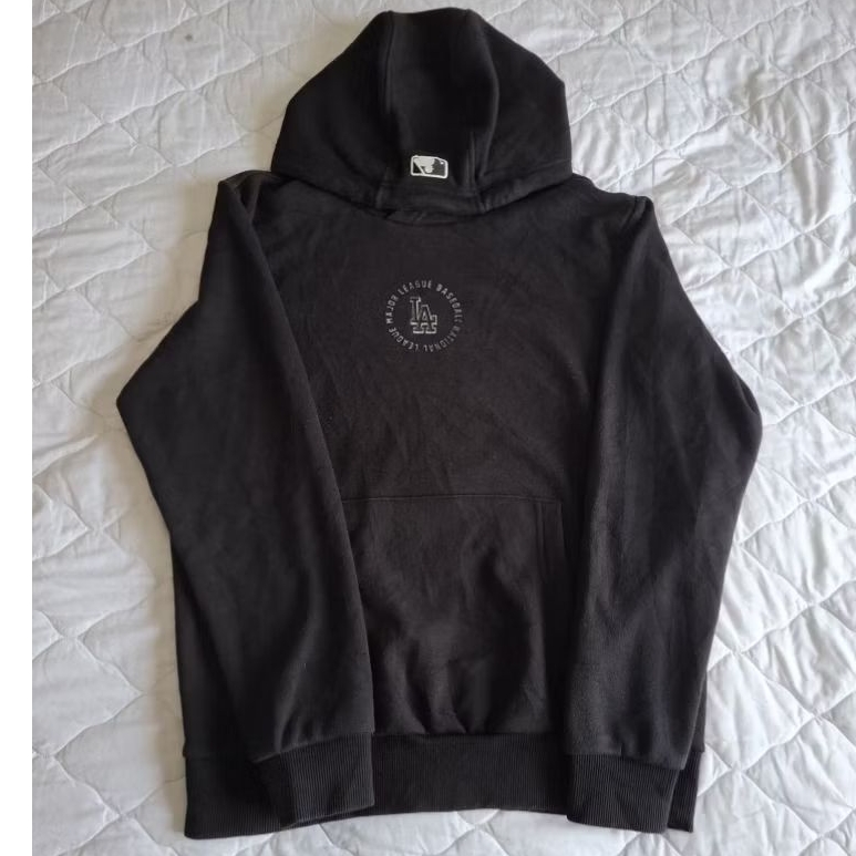 hoodie MLB logo LA senter bordir