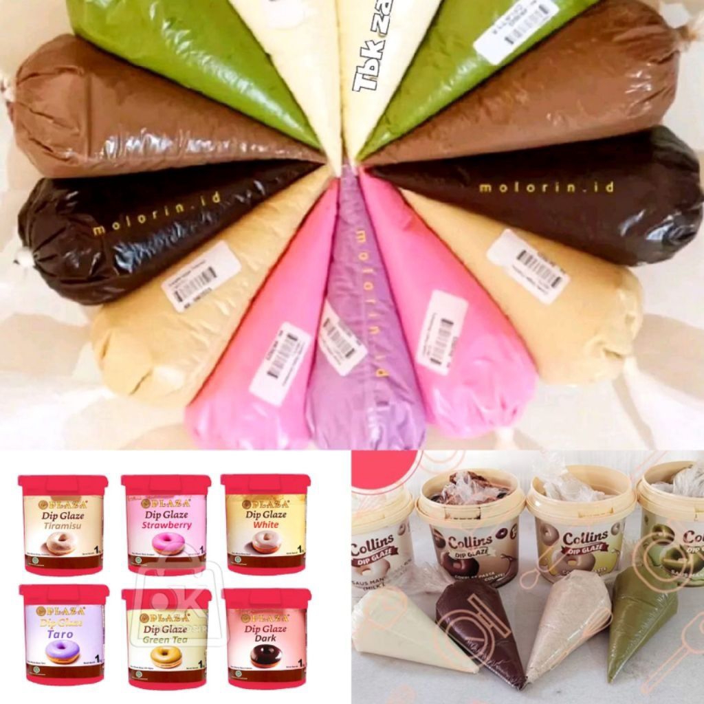 EXTRA GLAZE COLLINS REPACK 50 GRAM 7 VARIAN RASA LENGKAP