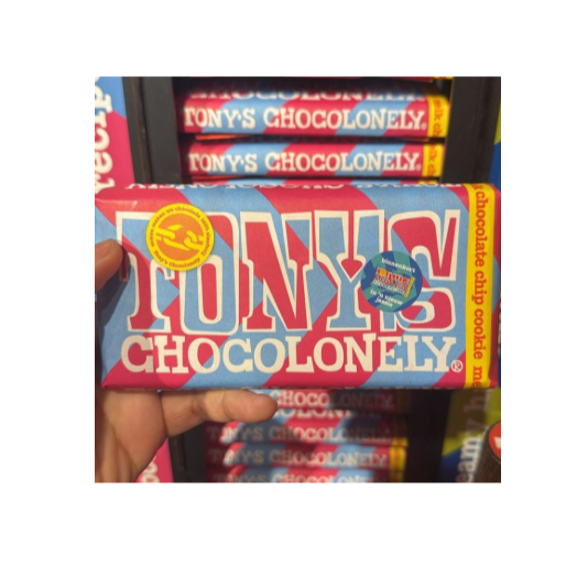 Tony's Chocolonely Milk Chocolate Chip Cookis 32%