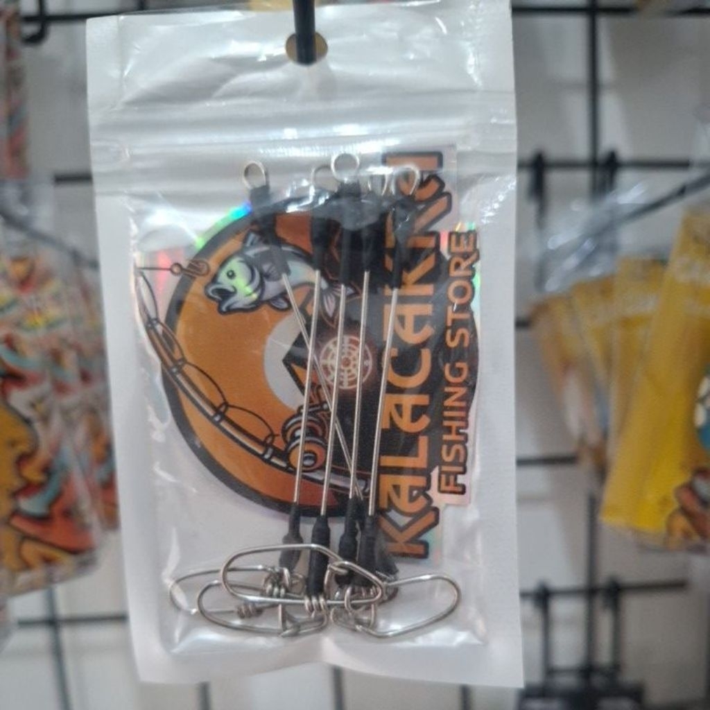 Long Snap Pancing Toman,Gabus||Snap Kawat 1mm Super Kuat ||Snap Anti Bengkang