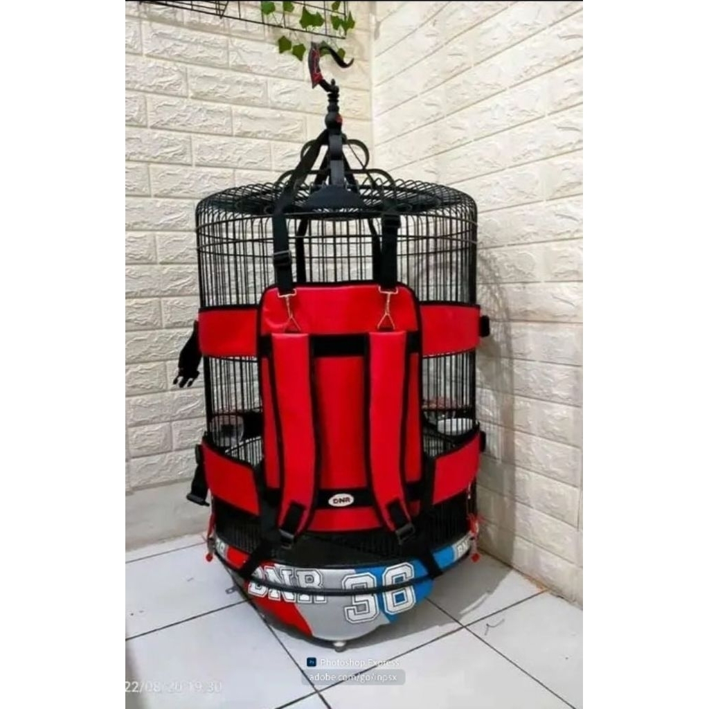 tas sangkar murai sayap lebar bahan tebal