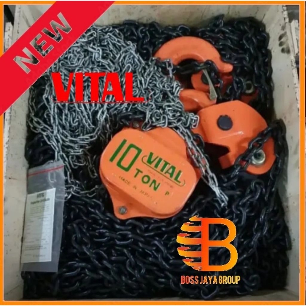 chain block 10 ton x 15 meter vital
