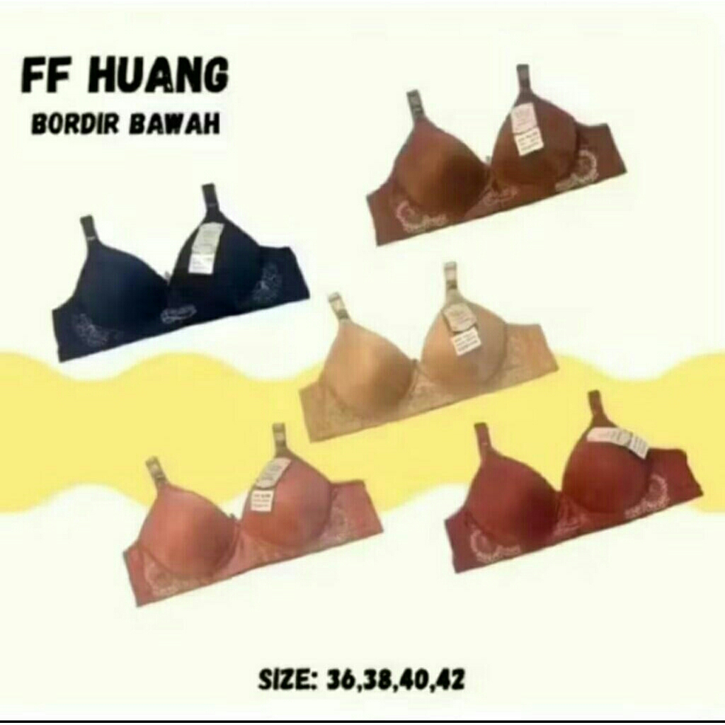 BH busa sedang tanpa kawat FF Huang