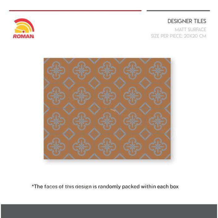 ROMAN KERAMIK 20x20 dTegel Mahesa RPA20207004