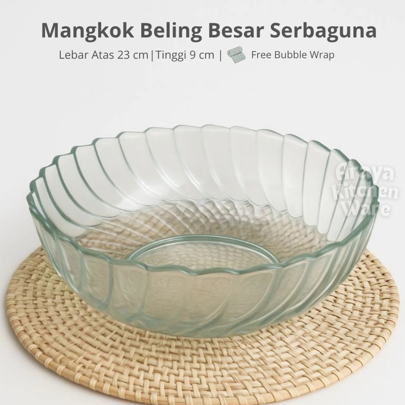 Araya Kitchenware Mangkok Beling Besar | Mangkok Mie Ayam | Mangkok Mie | Mangkok Sayur | Mangkok Sa