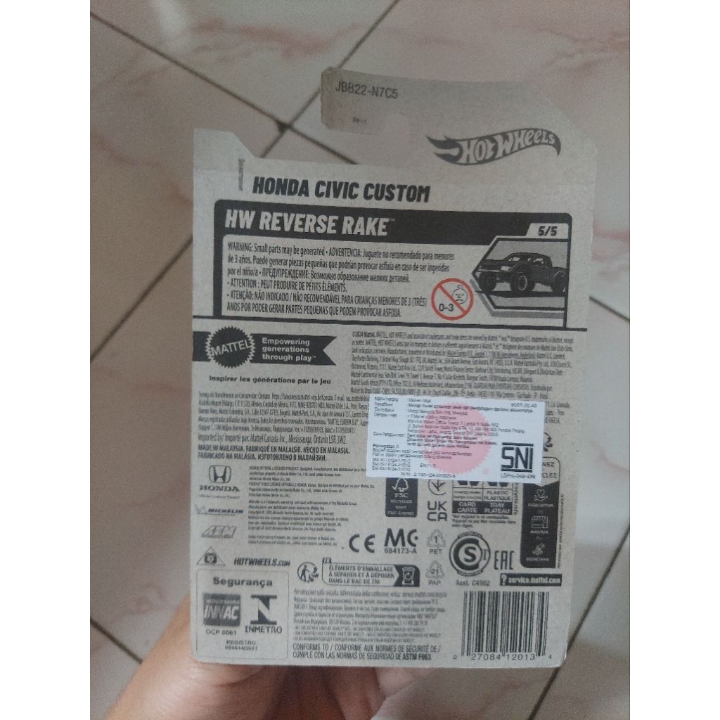 hotwheels civic custom