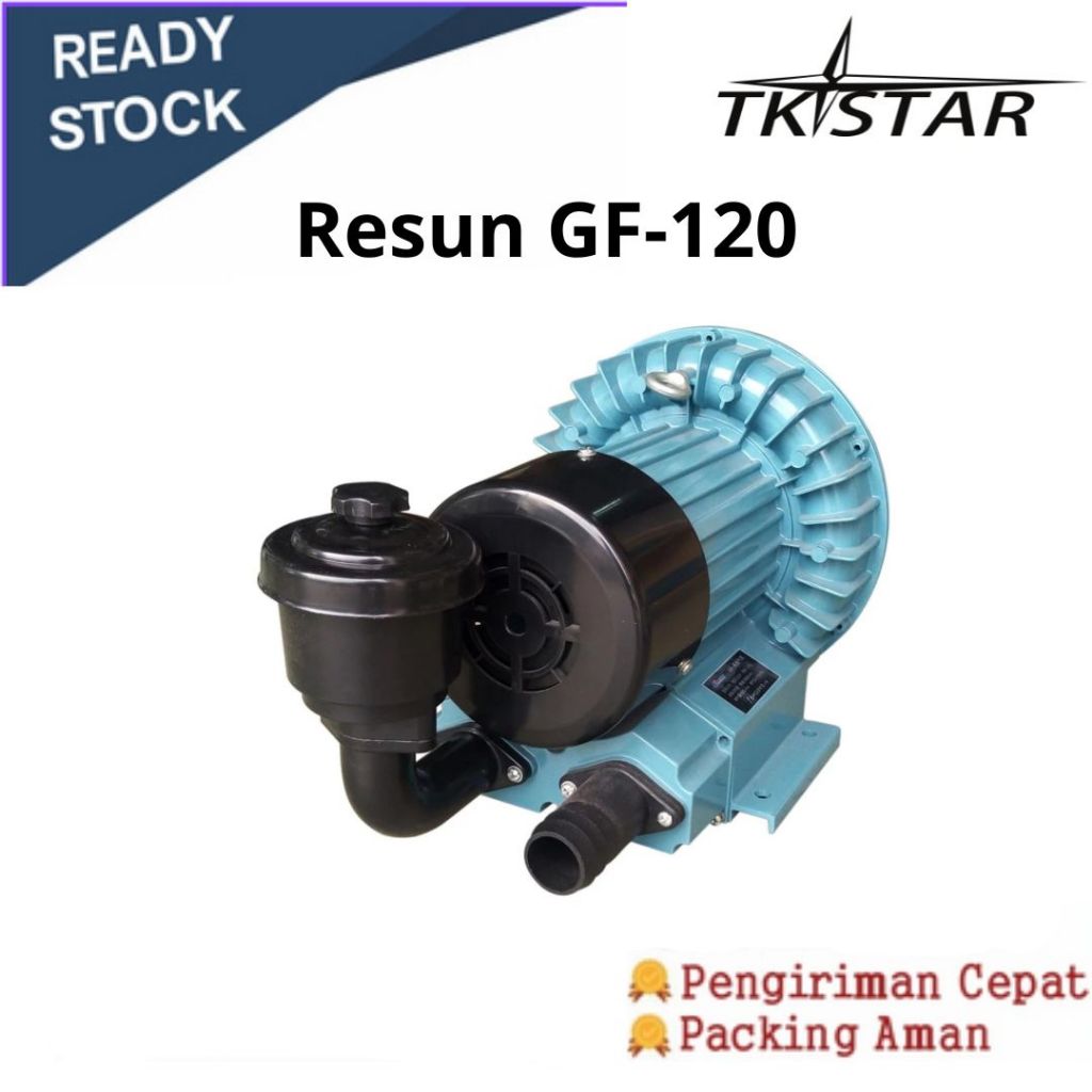 Resun GF120 GF180 GF250 GF370 GF750 GF1100 Pompa Udara Heavy Duty Air Pump Blower Kolam Water