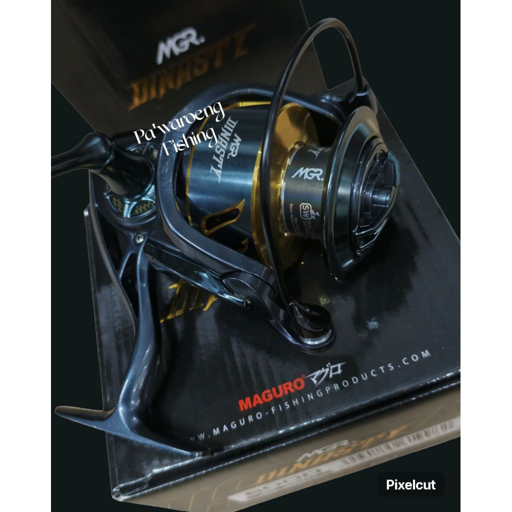 Reel MAGURO DINASTY 2025 - 4000 / 5000 / 6000 | Full Aluminium, Anti Karat, SW Series | Reel Laut