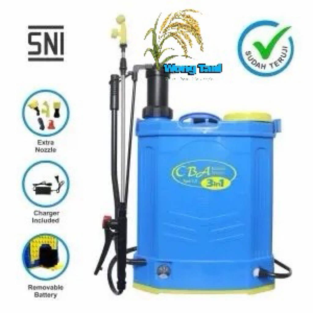 Sprayer CBA Type 5,5 Manual dan Elektrik 16 Liter