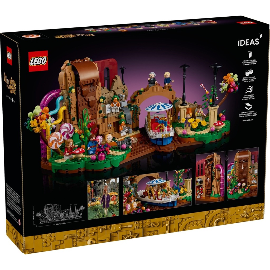 Lego Ideas 21360 Willy Wonka & the Chocolate Factory