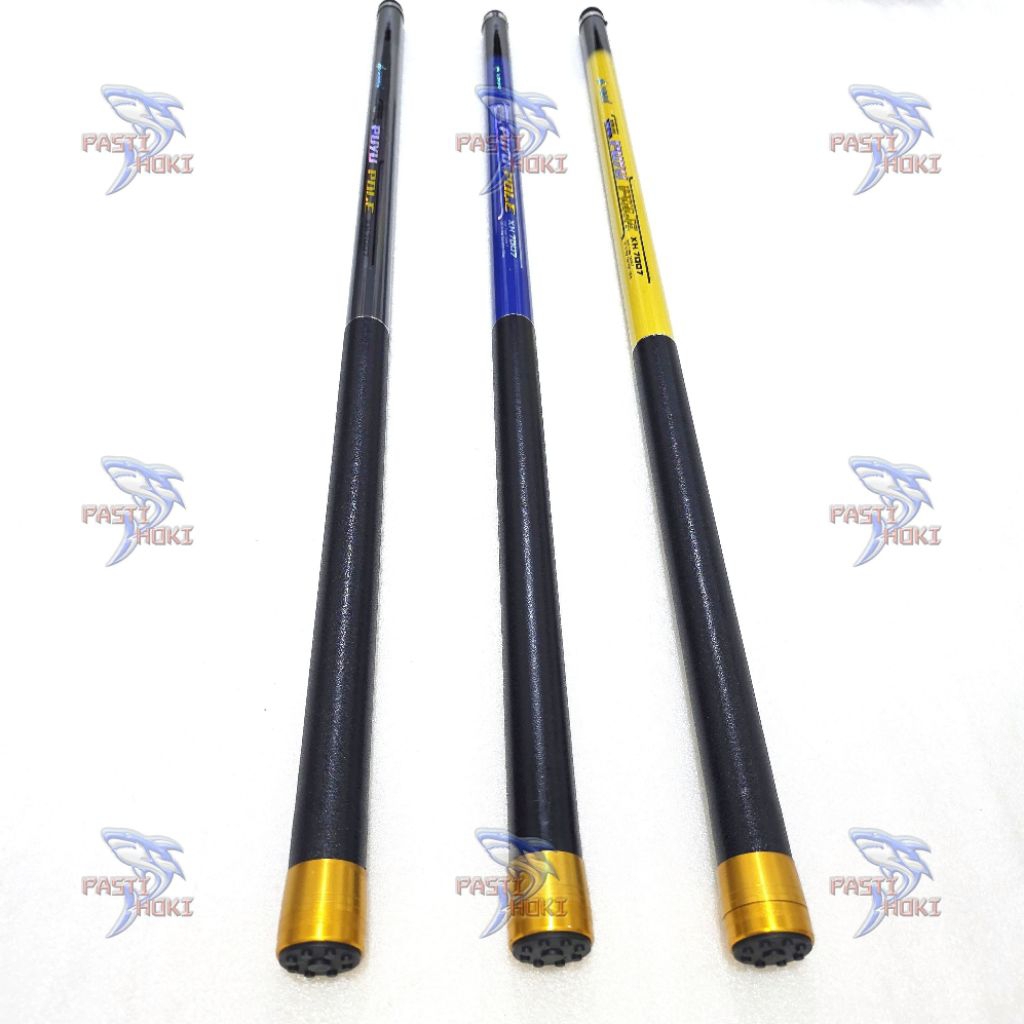 Joran pancing tegek gabus dan toman utecate puyu pole / joran tegek pole utc /  joran tegek tajur / 