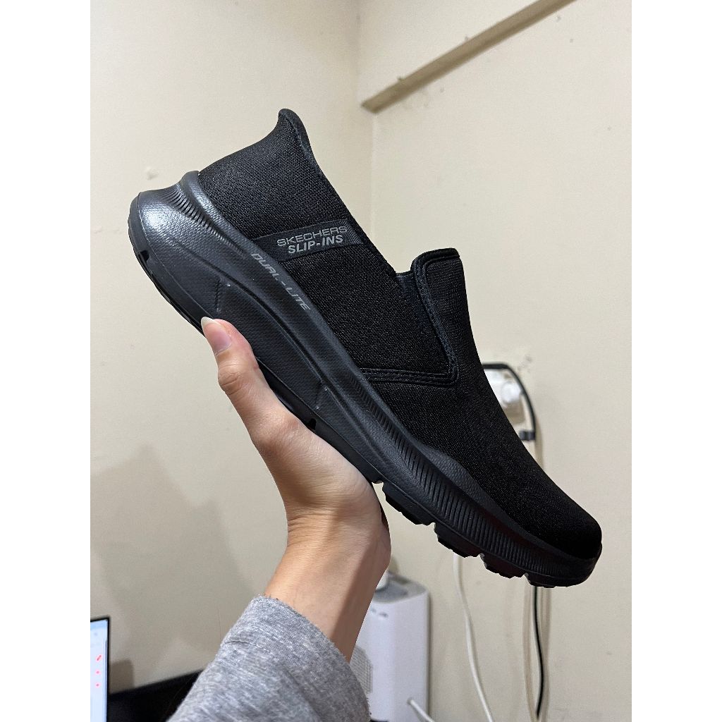 Sepatu Pria Skechers Sport Equalizer 5 Mono Black ORIGINAL 232929BBK