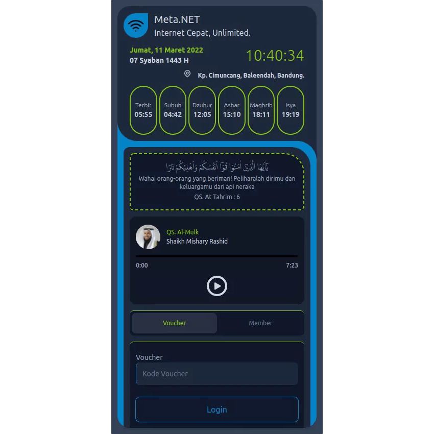 Template Login Hotspot Mikrotik 2