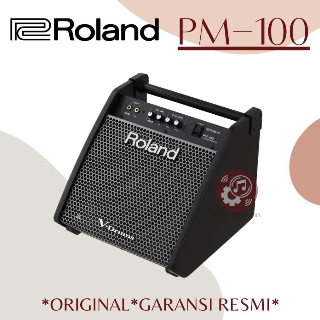 Roland PM-100 80-watt Personal Drum Monitor PM100 Drum Amplifier