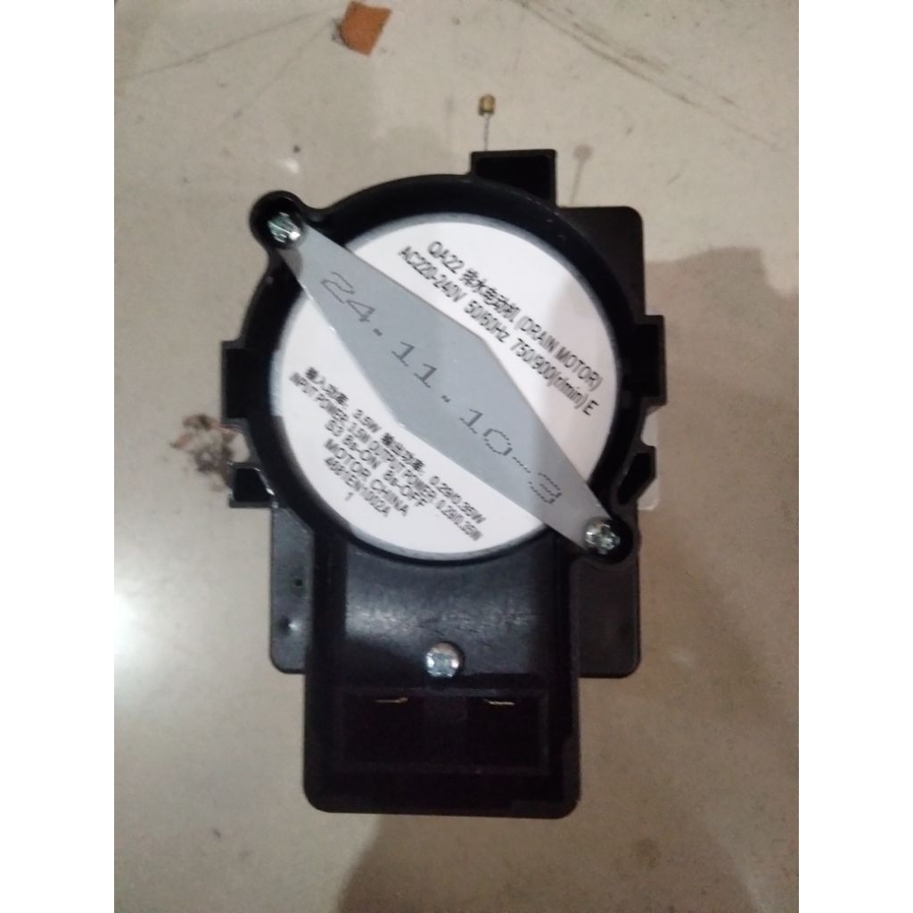 Drain motor mesin cuci Samsung QA22