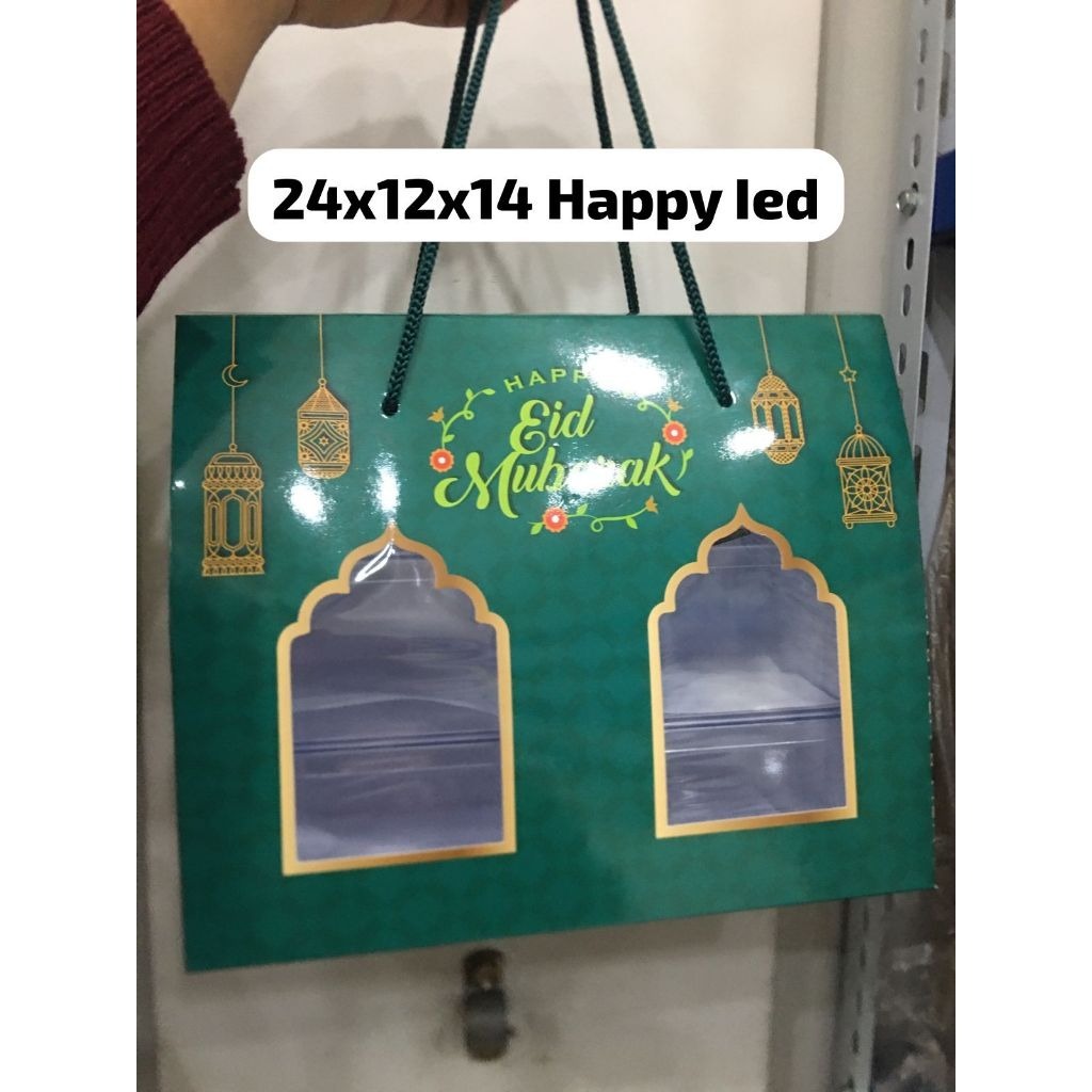 Gable box hampers Lebaran / Idul Fitri Muat Kue Kering Tas Box