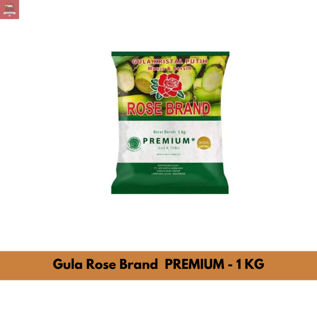 Gula rosebrand PREMIUM 1KG - Gula putih