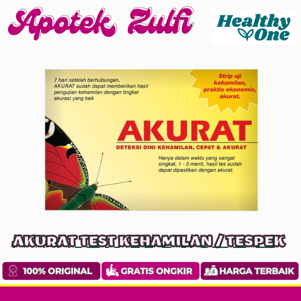 AKURAT TEST KEHAMILAN / TESPEK
