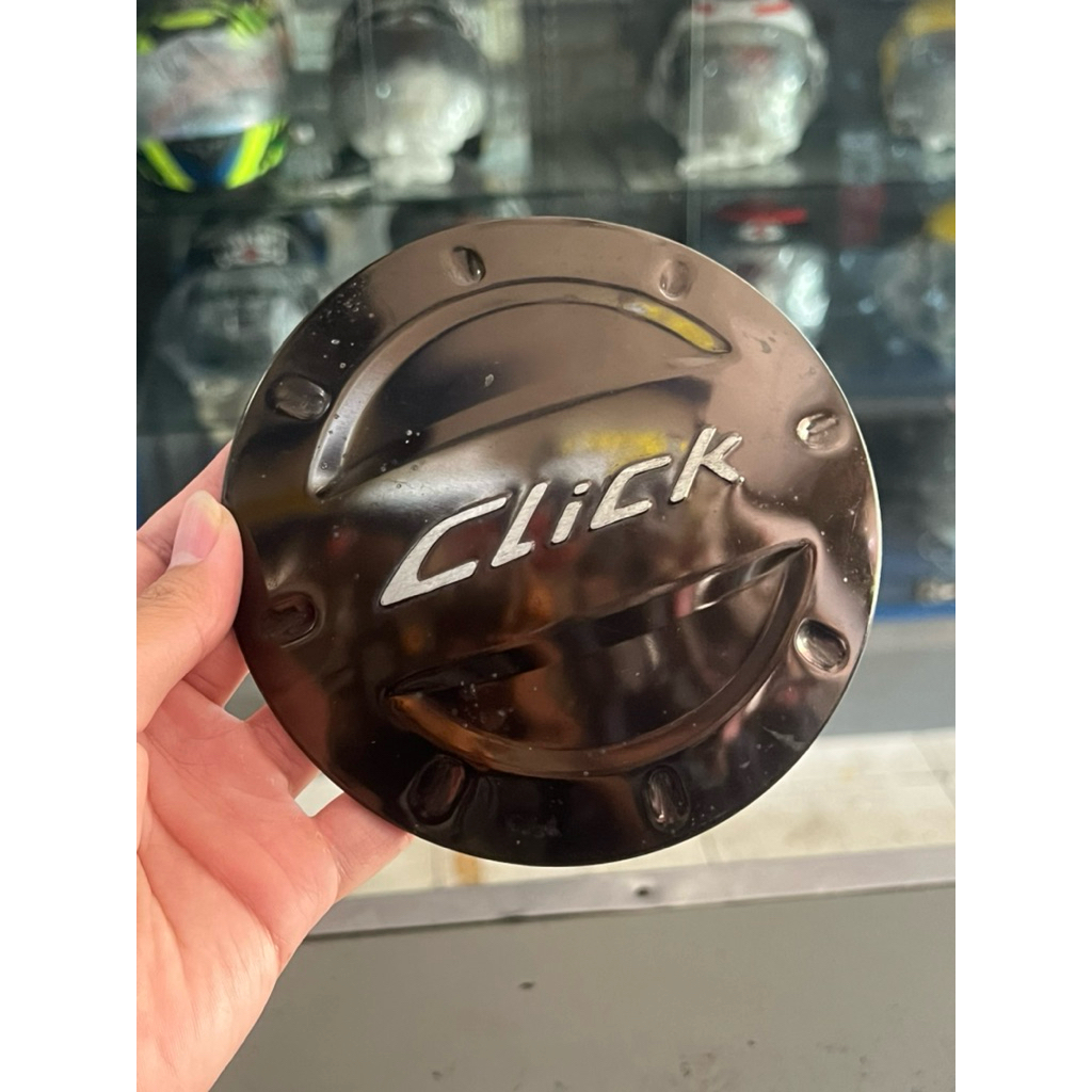 Garnish yoshimura bak cover mesin cvt vario 110 lama karbu techno garnis click