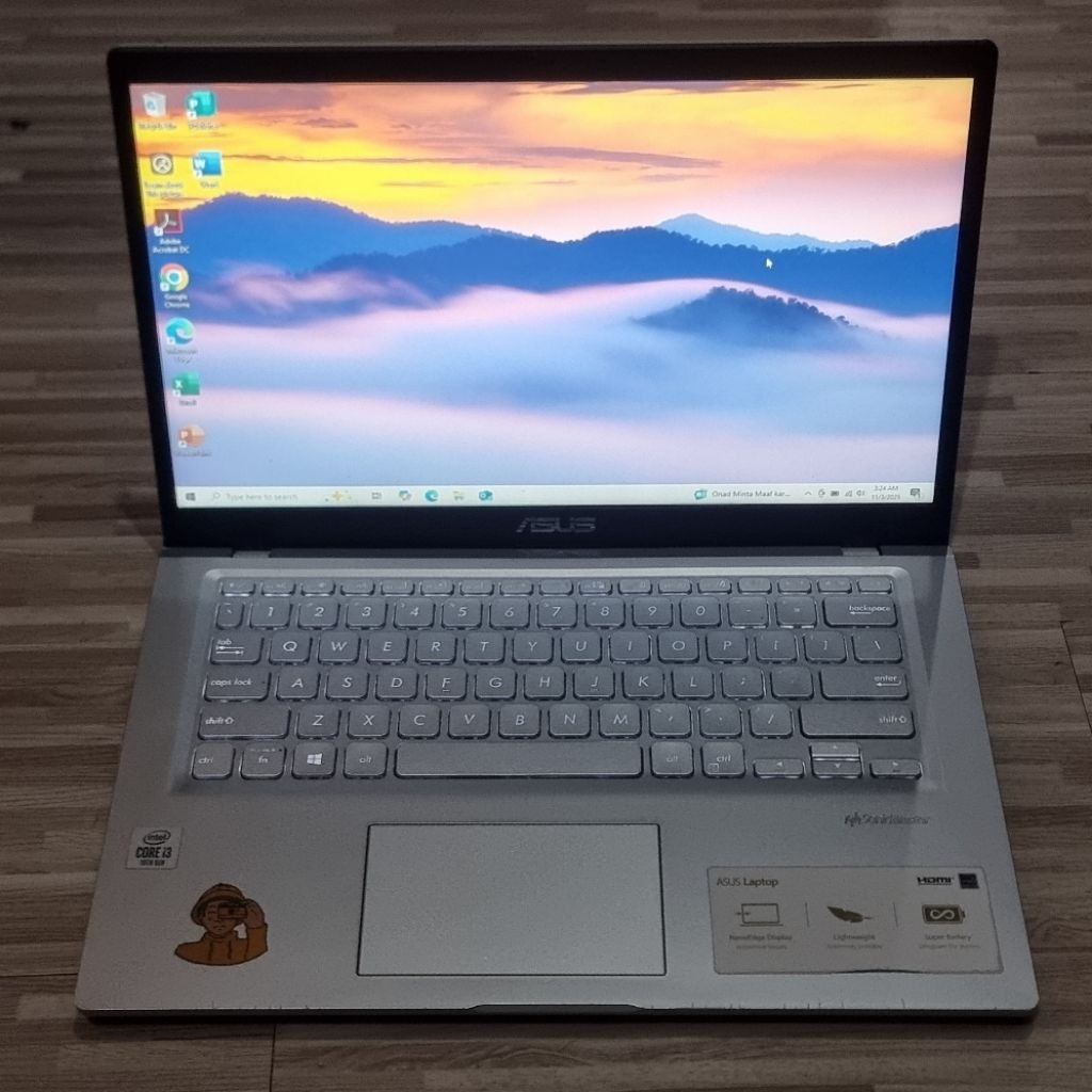 ASUS Vivobook 14 A416JA i3 gen-10 4/512 2020