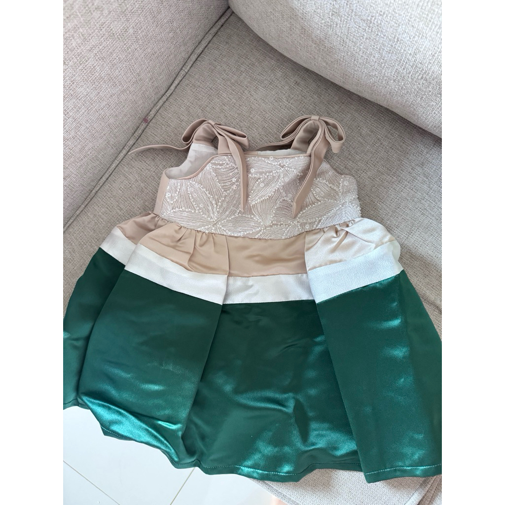 Preloved Dress Natal Anak Poppuri Kids