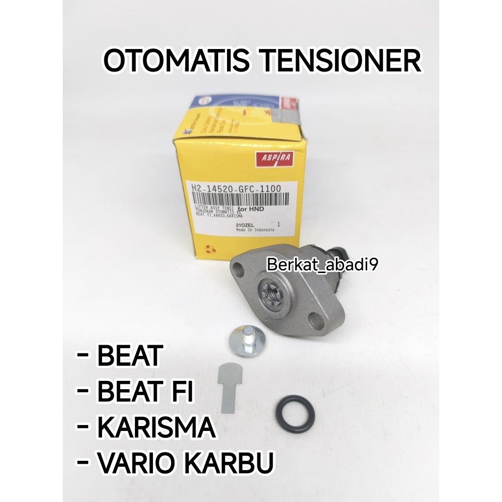 [ Aspira ] Otomatis Stelan Tensioner Rantai Klep Beat / Vario / Karisma